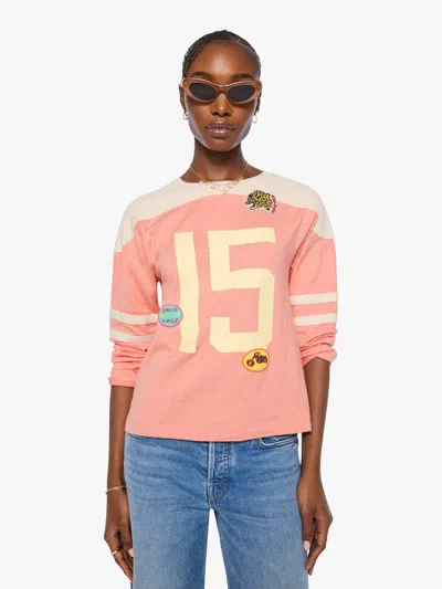Mother The L/s Outfielder Catch See Ya Shirt In White