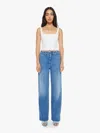 Mother The Major Prep Zip Sneak Ready, Set, Go! Jeans In Multi