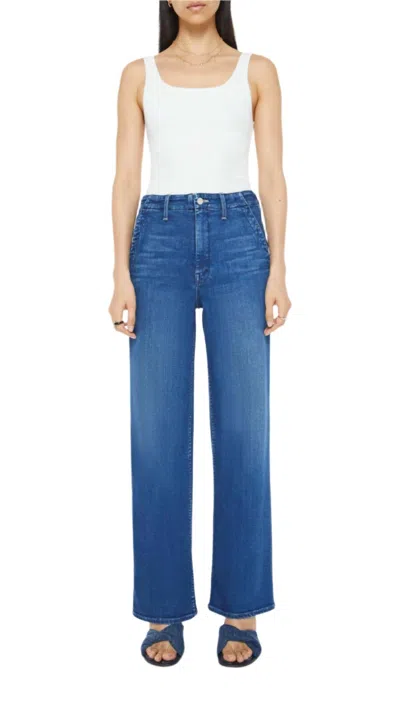Mother The Major Zip Sneak High Rise Jeans In Whatever You Want In Multi