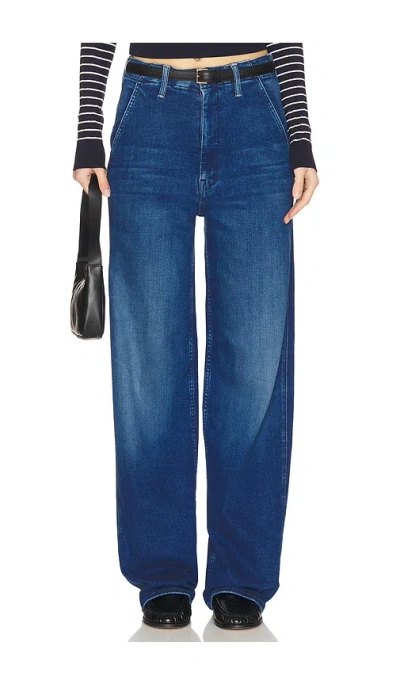MOTHER THE MAJOR ZIP SNEAK JEANS