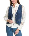 Mother The Masked Rider Vest In Blue