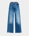 Mother The Weekender Fray A Groovy Kind Of Love Jeans In Bitchn