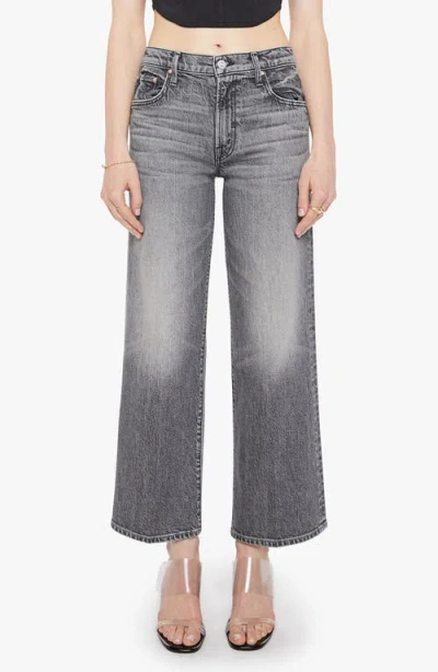 Mother The Maven Ankle Straight Leg Jeans In Gray
