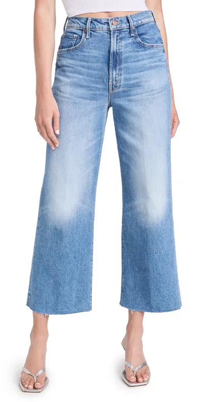 Mother The Maven Fray Ankle Jeans For Sure In Blue