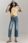 Mother The Maven High-rise Wide-leg Ankle Jeans
