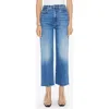 Mother The Weekender Fray A Groovy Kind Of Love Jeans In Bitchin