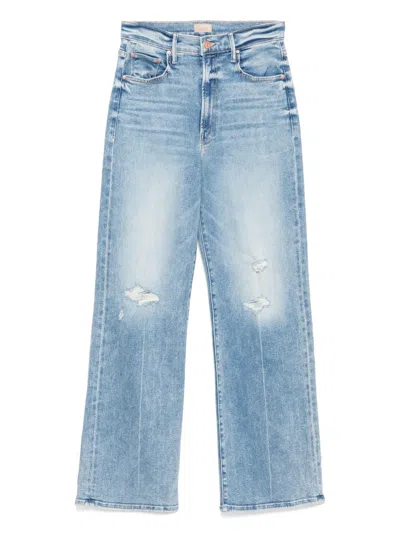 Mother The Maven Skimp Jeans In Blue