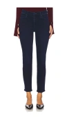 Mother The Mid Rise Dazzler Ankle Deep End Jeans In Chip On My Shoulder