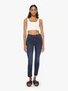 Mother The Dazzler Straight-leg Jeans In Blue