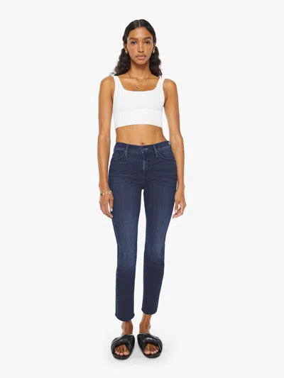 MOTHER THE MID RISE DAZZLER ANKLE CHIP ON MY SHOULDER JEANS