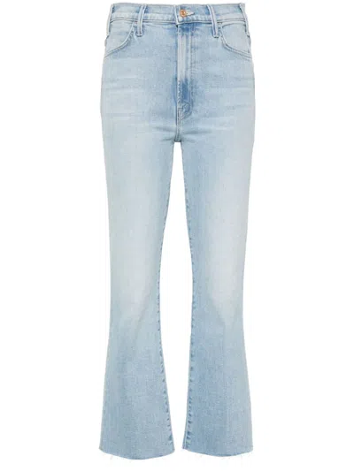 Mother The Mid Rise Dazzler Ankle Jeans In Blue