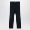 Mother The Mid-rise Rambler Zip Ankle Jeans In Blue