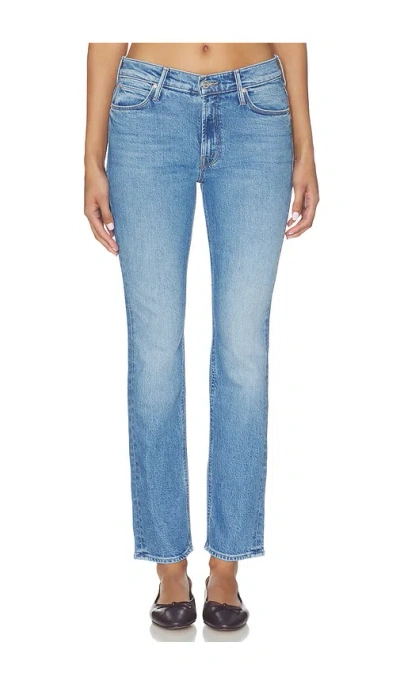 Mother The Mid Rise Dazzler Hover In Blue