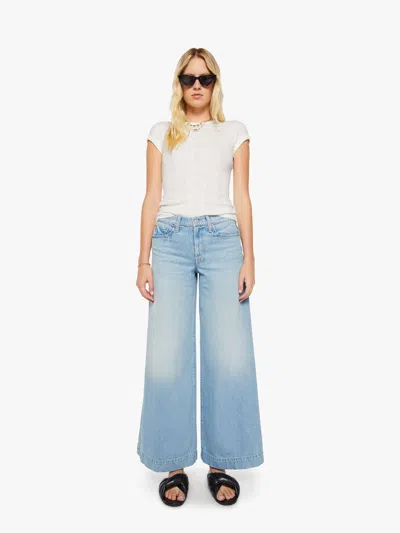 Mother The Mid Rise Headliner Sneak Head Rush Jeans In Brown