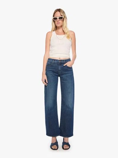 Mother The Mid Rise Lasso Sneak That Belongs In A Museum In Blue - Size 23