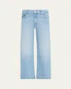 Mother The Mid-rise Maven Ankle Jeans In Blue