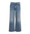 Mother Light Blue The Tomcat Roller Skimp Jeans In Blue
