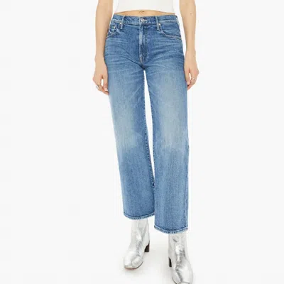 Mother The Mid Rise Maven Ankle Jeans In Toil And Trouble In Blue