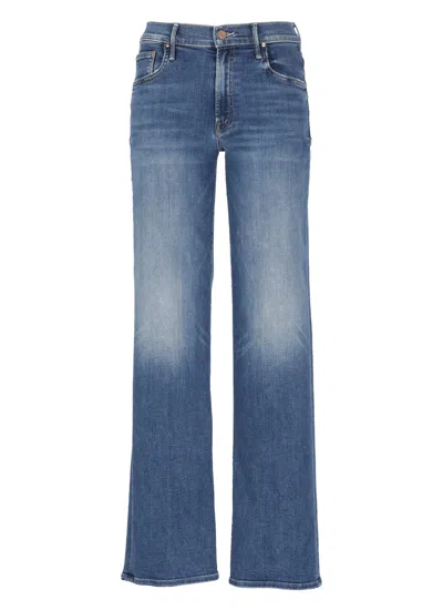 MOTHER THE MID RISE MAVEN SNEAK JEANS