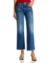 Mother The Mid Rise Rambler Ankle Jeans In Tambourine Man In Blue