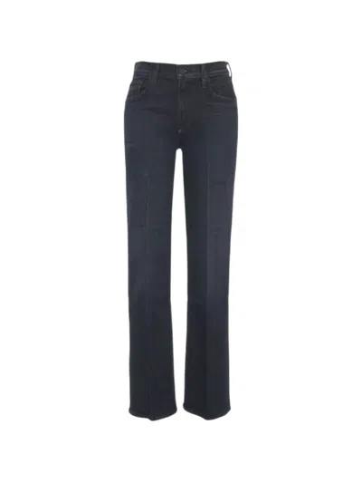 Mother The Mid Rise Rambler Denim Jeans In Blue