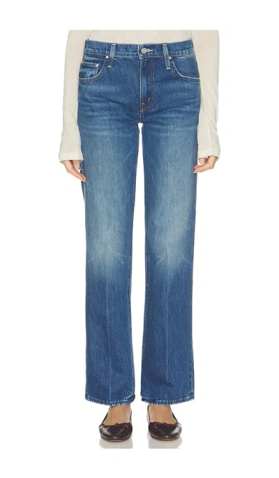 Mother The Mid Rise Rambler Skimp In Blue