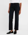 Mother The Mid-rise Rambler Zip Ankle Jeans In Night In Venice