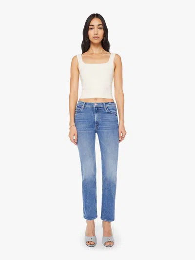 Mother The Mid Rise Rider Hover Swing And A Miss Jeans In Multi - Size 23