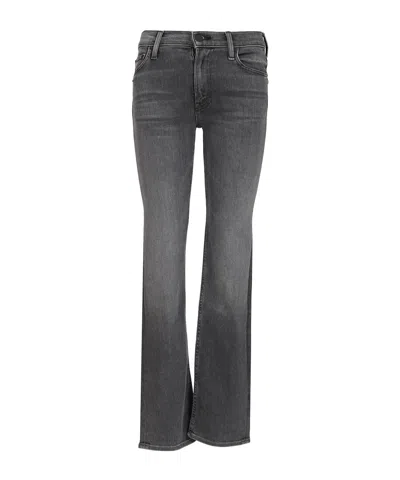 Mother The Mid Rise Rider Skimp Jeans In Multi