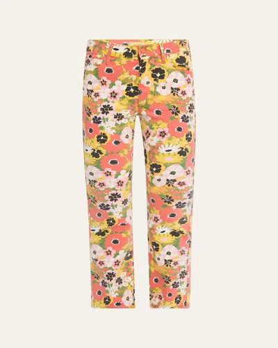 Mother The Mid-rise Smokin' Double Flood Jeans