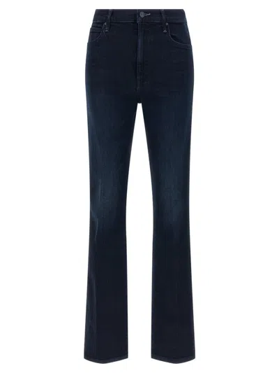 Mother 'the Mid Rise Smokin Skimp' Jeans In Black