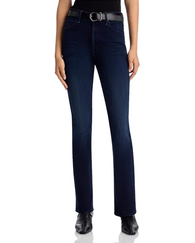 Mother The Mid Rise Smokin Skimp Jeans In Karaoke In Kyoto In Blue