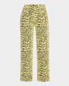 Mother The Mid-rise Zip Rambler Ankle Jeans In Catcall