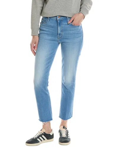 Mother The Mid-rise Dazzler Crop Fray Satisfy Your Cravings Jean In Multi