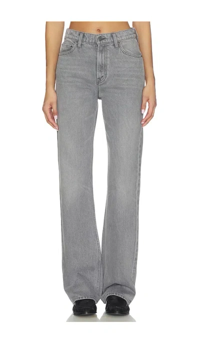Mother The Mixer Heel Jeans In Gray