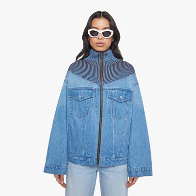 Mother The Mixtape Coldslaw Jacket In Blue