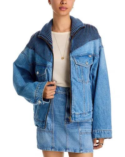 Mother The Mixtape Jacket In Blue