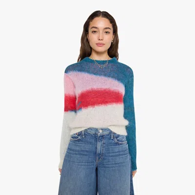 Mother The Moodswing Jumper Cloud Candy Pink Daphne Shirt In Neutral