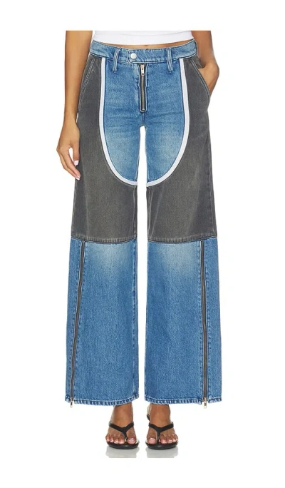 Mother The Moto Smoothie Sneak In Blue