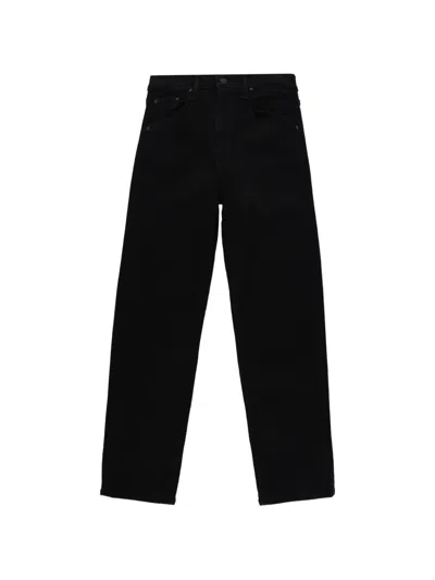 Mother The Newbie Hover Jeans In Black