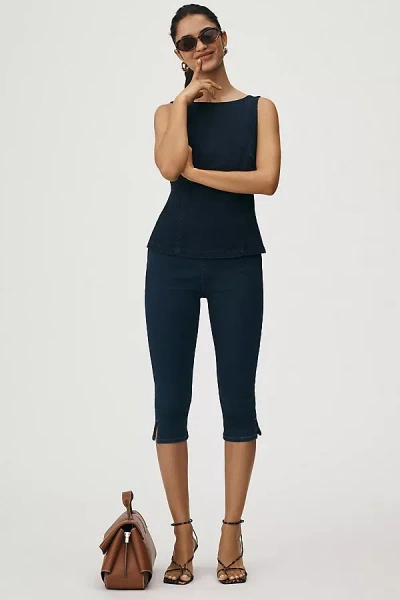 Mother The Nothing Bunny High-rise Pedal Pusher Jeans