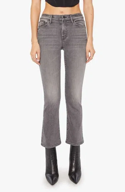 Mother High Waisted Weekender Skimp Jean In Northern Lights In Gray