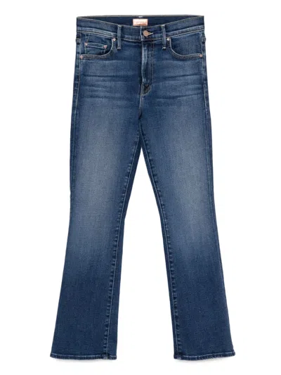 Mother The Outsider Jeans In Blue