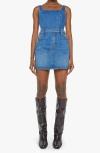 Mother The Over It Denim Mini Dress