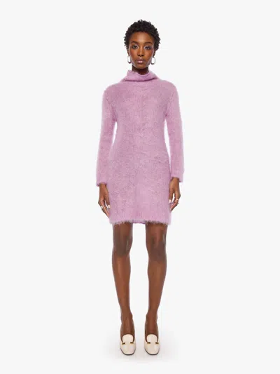 Mother The Party In Back Mini Cotton Candy Phlox Skirt In Purple