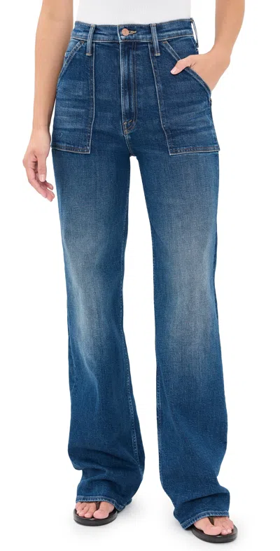 Mother The Patch Maven Sneak Jeans Spare Me The Drama