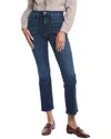 Mother The Patch Pocket Insider Flood On Your Left Bootcut Jean In Blue