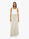 Mother 'patch Pocket Undercover Sneak' Beige Five-pocket Jeans In Brown