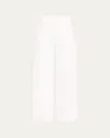 Mother 'the Insider' White Wash Frayed Hem Jeans In White