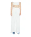 Mother Jeans The Dodger Sneak White In White